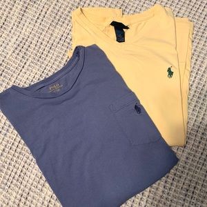 Pair of 2 polo T Shirts